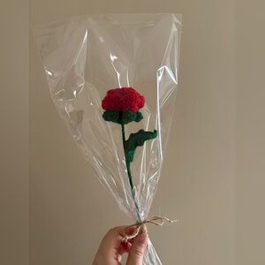 Treat yourself 🌹 $8 per rose❗️ Mom hand crocheted - Rose
